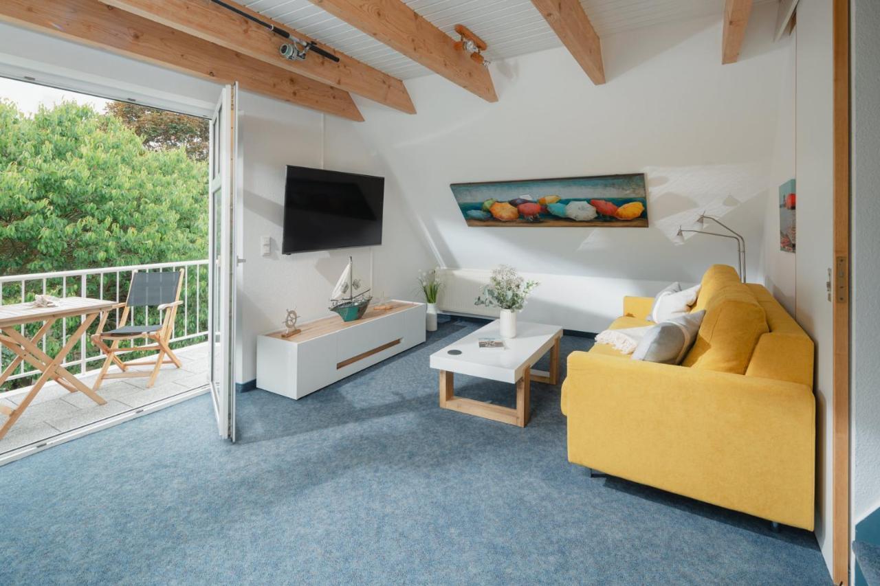 Ferienwohnung Schwalbennest 노르데메이 외부 사진